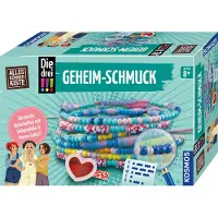 Kosmos Kreativset "AllesKönnerKiste - Die drei Geheim-Schmuck", bunt, Kreativsets, Kinder, Kreativset