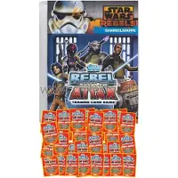Topps RA1 - Spar 13 - Komplettsatz ALLE Karten + Sammelalbum - Rebel Attax - Star Wars - Serie 1