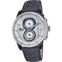 Lotus Herren Uhr Chrono Sport L18367/1 Leder Armband-Uhr Khrono blau D2UL18367/1
