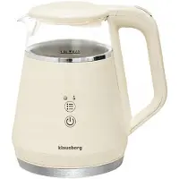 Klausberg Wasserkocher 1L KB-7893 mit LED-Temperaturregelung