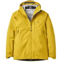 Rab - Firewall Mountain Jacket - Regenjacke Gr L gelb