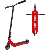 Centrano Core SL3 Complete Stunt-Scooter, rotes Deck aus geschmiedetem Aluminium, 110 mm Vent-Räder und ABEC 9-Lager
