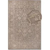 Villeroy & Boch Teppich "Ambroise", grau (grau,beige), B:160cm H:5,5mm L:230cm, Polyester, Teppiche, Teppich, Wohnzimmer, Schlafzimmer, Modern, Hoch-Tief Effekt, Flur