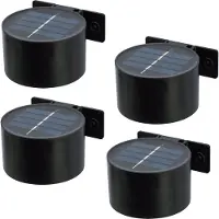 Lumisky 4er Set Solar Wandleuchten SPOTIK 100lm