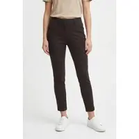 Kjbrand Jerseyhose "Jenny", Damen, Gr. 56, N-Gr, schwarz, Web, Obermaterial: 50% Polyester, 45% Viskose, 5% Elasthan, figurbetont knöchellang, Hosen Jerseyhose
