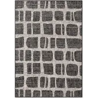 Hanse Home Ted Baker Flachgewebeteppich Ruskin, Wetterfest, Modern, Pflegeleicht, Schwarz - 200x300 cm