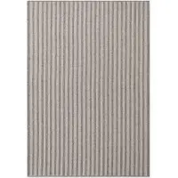 Hanse Home Ted Baker Flachgewebeteppich Linley, Wetterfest, Streifen, Pflegeleicht, Grau - 160x230 cm