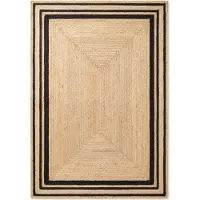 Hanse Home Teppich "Looma Juteteppich" rechteckig 7 mm Höhe Handgewebt, Jute Naturteppich, Boho, Wohnzimmer, Schlafzimmer