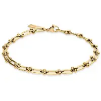 Liebeskind berlin Armband - Edelstahl Urban Chic - Gr. ONESIZE - in Gold - für Damen