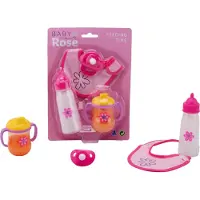 Merkloos Baby Rose - Essenzeit - Puppenspielset
