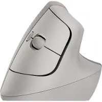Logitech Lift, rechts, Vertikale Ausführung, Optisch, Bluetooth, 4000 DPI, Sand
