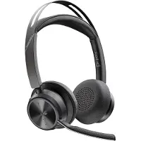 HP Słuchawki Poly Voyager Focus 2 UC na pałąk USB-C, Czarne, Dwustronne, 214432-02