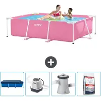 Intex Rechteckiger Frame Pool - 220x150x60 cm - 5-teilig SCB53