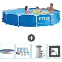 Intex Frame Pool Rund - 366x76 cm - 5-teilig SCB3