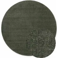 Ted Baker Wollteppich "Croom, auch in rund", grün, H:10mm Ø:200cm, Wolle, Teppiche, Wollteppich, Wolle, Natur, Handgewebt, Wohnzimmer, Schlafzimmer, Modern, Skandi