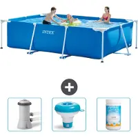Intex Rechteckiger Frame Pool - 300x200x75 cm - 4-teilig SCB77