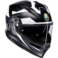 AGV K7 E2206 Mplk Glimpse Integralhelm Schwarz S Schwarz S