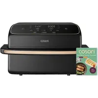 Cosori Dual Blaze TwinFry Compact Heißluftfritteuse 8,6 L 2700 W mit Dual Zone, PFAS-freie Keramikbeschichtung, SYNC & MATCH, CAF-TF801-CEUR