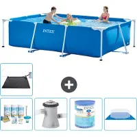 Intex Rechteckiger Frame Pool - 300x200x75 cm - 6-teilig S40204