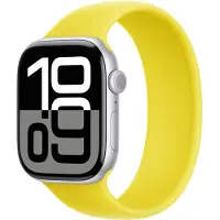 Apple Silikon Solo Loop für Watch | 44/45/46/49 mm - Größe 11 - Star Fruit
