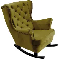 Domo DomoHome Relaxsessel Armlehnensessel Armlehnen Fernsehsessel Loungesessel Polstersessel Couchsessel Armsessel Chair Wohnzimmersessel Ohrensessel | 102x81x95cm | Green_29846