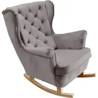 Domo DomoHome Relaxsessel Armlehnensessel Armlehnen Fernsehsessel Loungesessel Polstersessel Couchsessel Armsessel Chair Wohnzimmersessel Ohrensessel | 102x81x95cm | Grey_29841