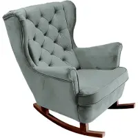 Domo DomoHome Relaxsessel Armlehnensessel Armlehnen Fernsehsessel Loungesessel Polstersessel Couchsessel Armsessel Chair Wohnzimmersessel Ohrensessel | 102x81x95cm | Ash_29857