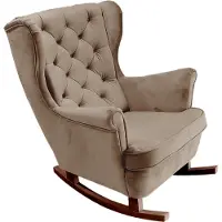 Domo DomoHome Relaxsessel Armlehnensessel Armlehnen Fernsehsessel Loungesessel Polstersessel Couchsessel Armsessel Chair Wohnzimmersessel Ohrensessel | 102x81x95cm | Brown_29813