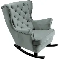 Domo DomoHome Relaxsessel Armlehnensessel Armlehnen Fernsehsessel Loungesessel Polstersessel Couchsessel Armsessel Chair Wohnzimmersessel Ohrensessel | 102x81x95cm | Ash_29857