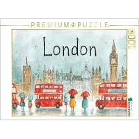 CALVENDO Puzzle London | 1000 Teile Lege-Größe 64 × 48 cm Foto-Puzzle für glückliche Stunden