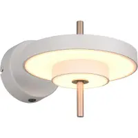TRIO Moderne Wandleuchte Keaton weiß