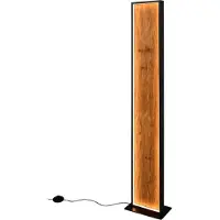 Valotorni LED-Stehlampe Kalea, Höhe 120 cm, holzfarben, Holz