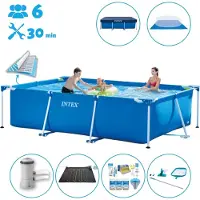 Intex Rechteckiger Frame Pool - 300x200x75 cm - 7-teilig SCB97