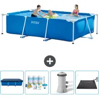 Intex Rechteckiger Frame Pool - 300x200x75 cm - 5-teilig SCB4