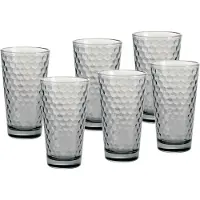 Ritzenhoff & Breker Longdrinkglas "Favo, 6-teilig" 6er Set, je 350 ml