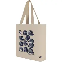 New Era Tasche - MLB Graphic Heavy Tote Bag - NY Yankees - Ivory