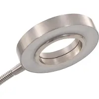 vidaXL Stehlampe 18 W Silbern 180 cm Dimmbar