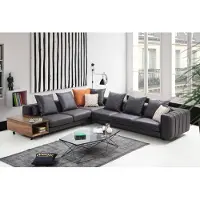 Xl Moebel Gmbh Eckgarnitur Ecksofa L-Form Polstersofa Stoffsofa Couch Grau Sofa Tisch