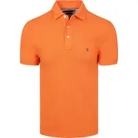 Tommy Hilfiger Poloshirt "1985 SLIM POLO" Markenstickerei, aus Baumwoll-Piqué