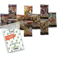 Konami Yugioh - 10 zufällige Booster - SuperAngebot! + 100 exklusive collect-it.de Hüllen