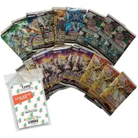 Konami Yugioh - 20 zufällige Booster - SuperAngebot! + 100 exklusive collect-it.de Hüllen