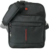 Travel N Meet Schultertasche Herren Crossover Tasche schwarz D2OTD4215S