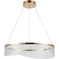 Toolight Hängelampe Rea G144-Cp 40Cm Golden