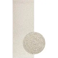 Syfax Teppich ZIZUR Creme 80x200 cm Jute-Optik Indoor und Outdoor