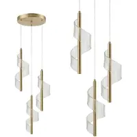 Toolight Hängelampe Rea G178-3Cp Led Golden