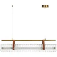 Toolight Hängelampe Rea App1796-Cp Led Gebürstetes Gold