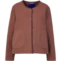 Selfhood - Women's Quilted Jacket - Freizeitjacke Gr XL braun