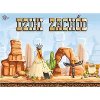 Abino Brettspiel Wilder Westen Strategiespiel mit Cowboys, Indianern und Mustangs