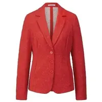 Peter Hahn Jersey-Blazer rot