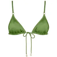 Watercult - Women's Crafted Essentials Bikini Top No. 7231 - Bikini-Top Gr 36 grün